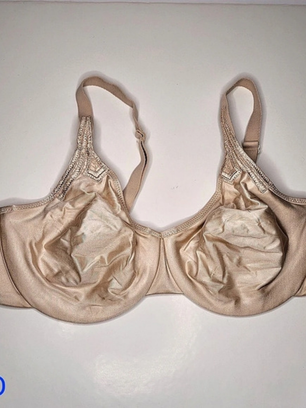 Wacoal Sensibility Full Figure Underwire Convertible Bra Nude Beige 36D 855207